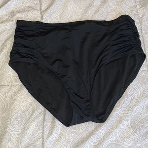 Full coverage high waist bikini bottoms